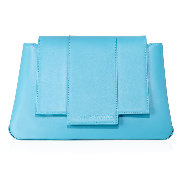 MEDLIN IN POWDER BLUE SMOOTH LEATHER