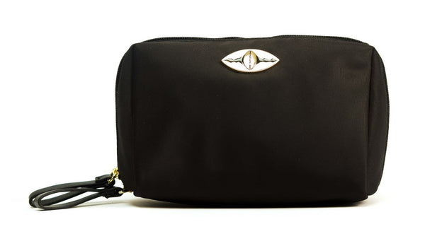 Zina Cosmetics Bag - Black