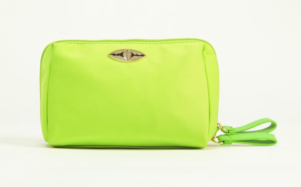 Zina Cosmetics Bag - Neo Green