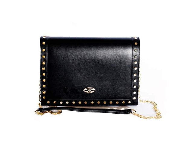 RAFAELA HANDBAG IN Black NAPPA LEATHER