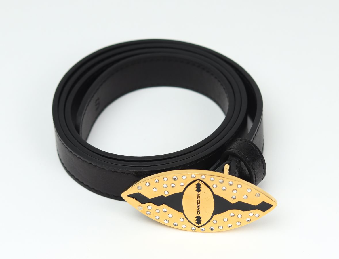 Kylie Adjustable Belt - Black – Nuciano Handbags